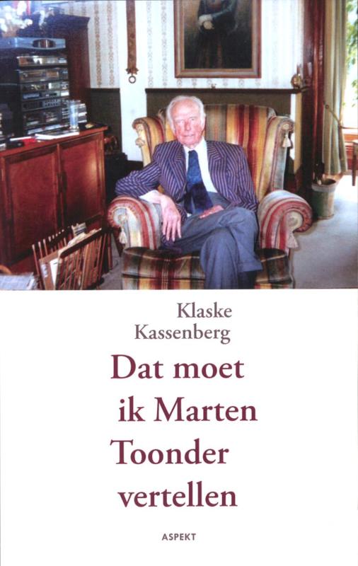 Omslag van Dat moet ik Marten Toonder vertellen