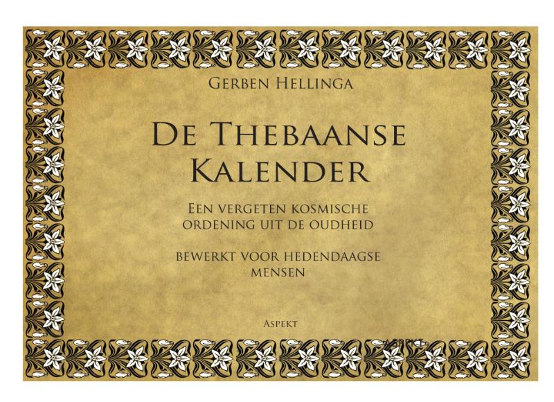 Omslag van De Thebaanse Kalender