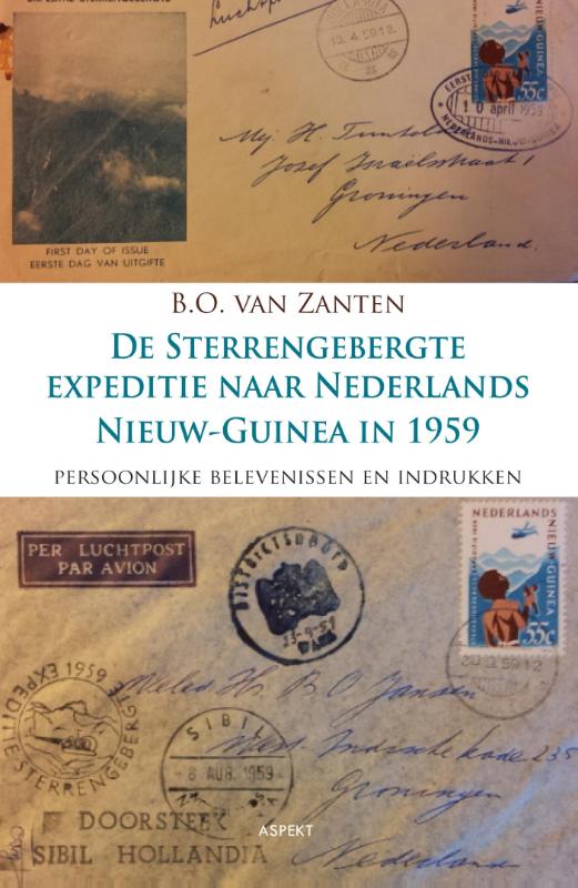 Omslag van De sterrengebergte expeditie naar Nederlands Nieuw-Guinea in 1959
