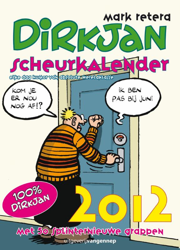 Omslag van Dirkjan Scheurkalender 2012