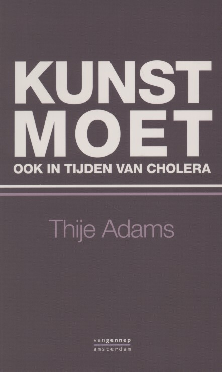 Omslag van Kunst moet