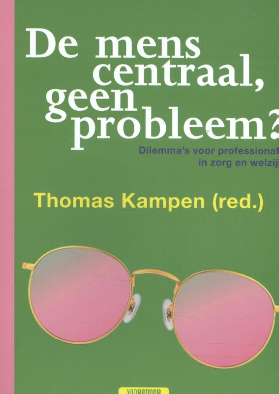 Omslag van De mens centraal, geen probleem?