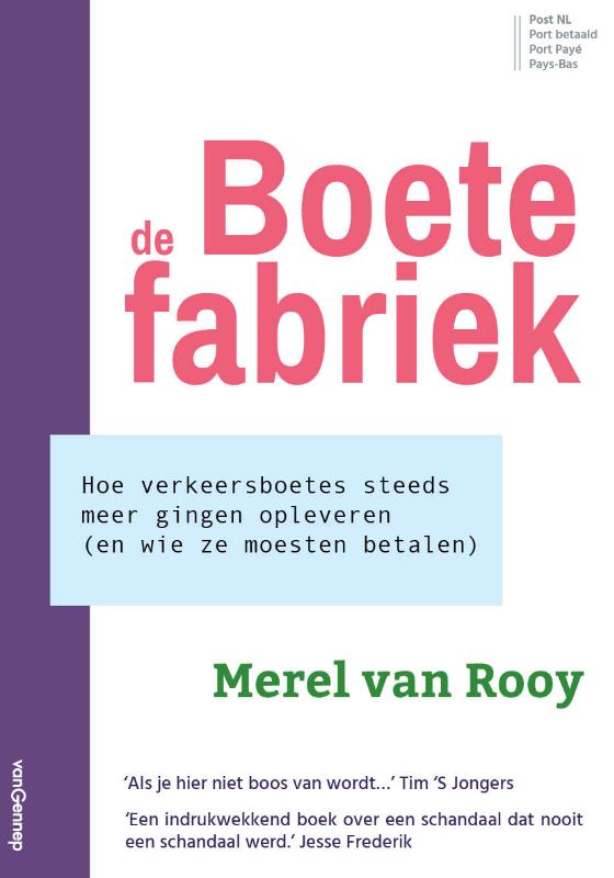 Omslag van De boetefabriek