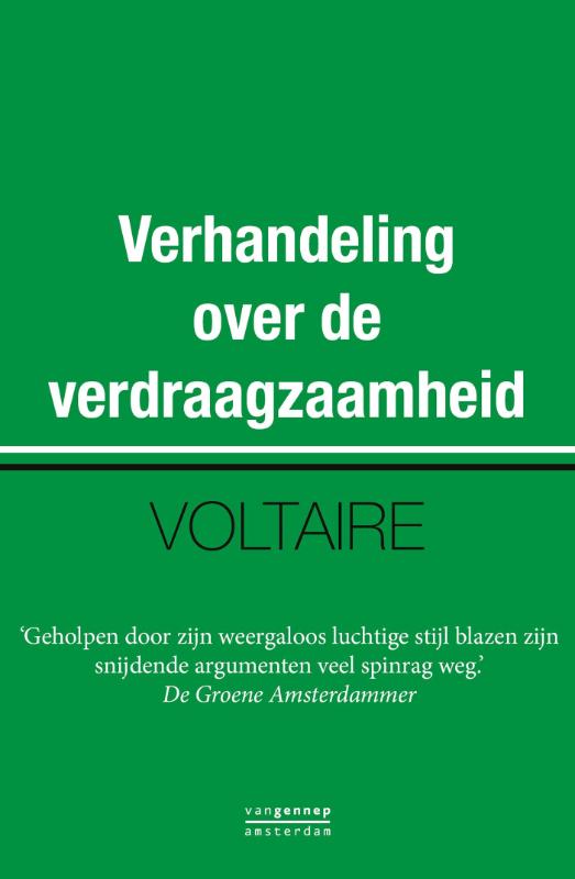 Omslag van Verhandeling over de verdraagzaamheid