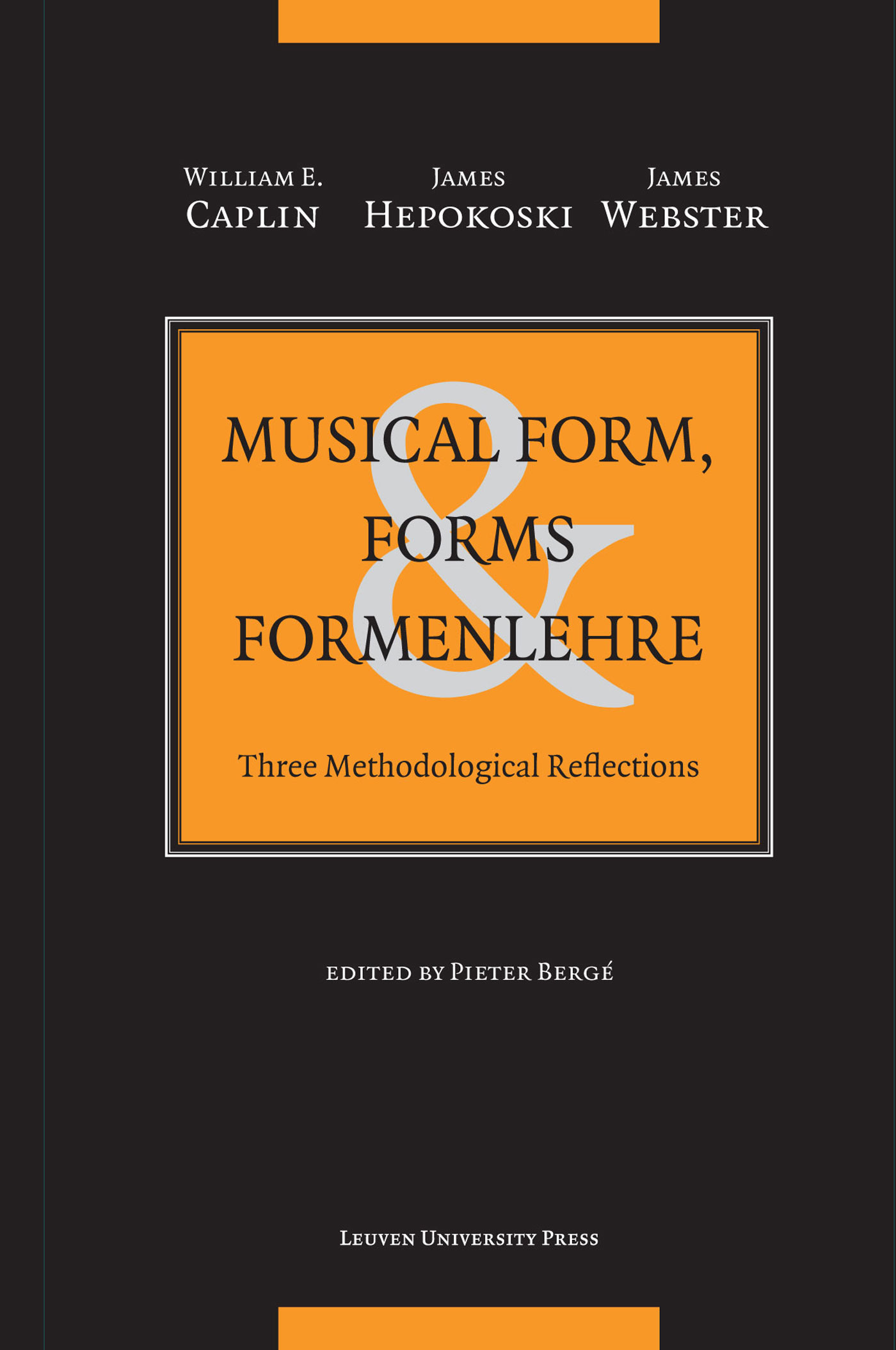 Omslag van Musical Form, Forms & Formenlehre