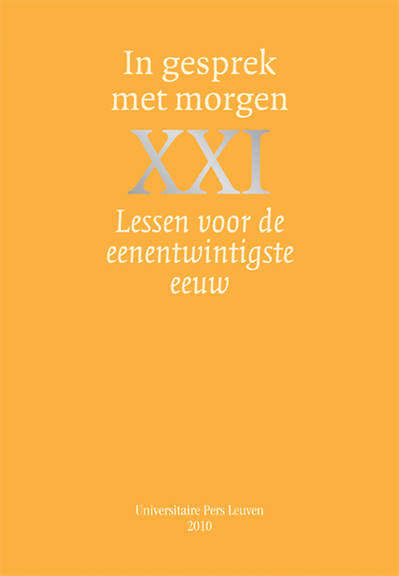 Omslag van In gesprek met morgen