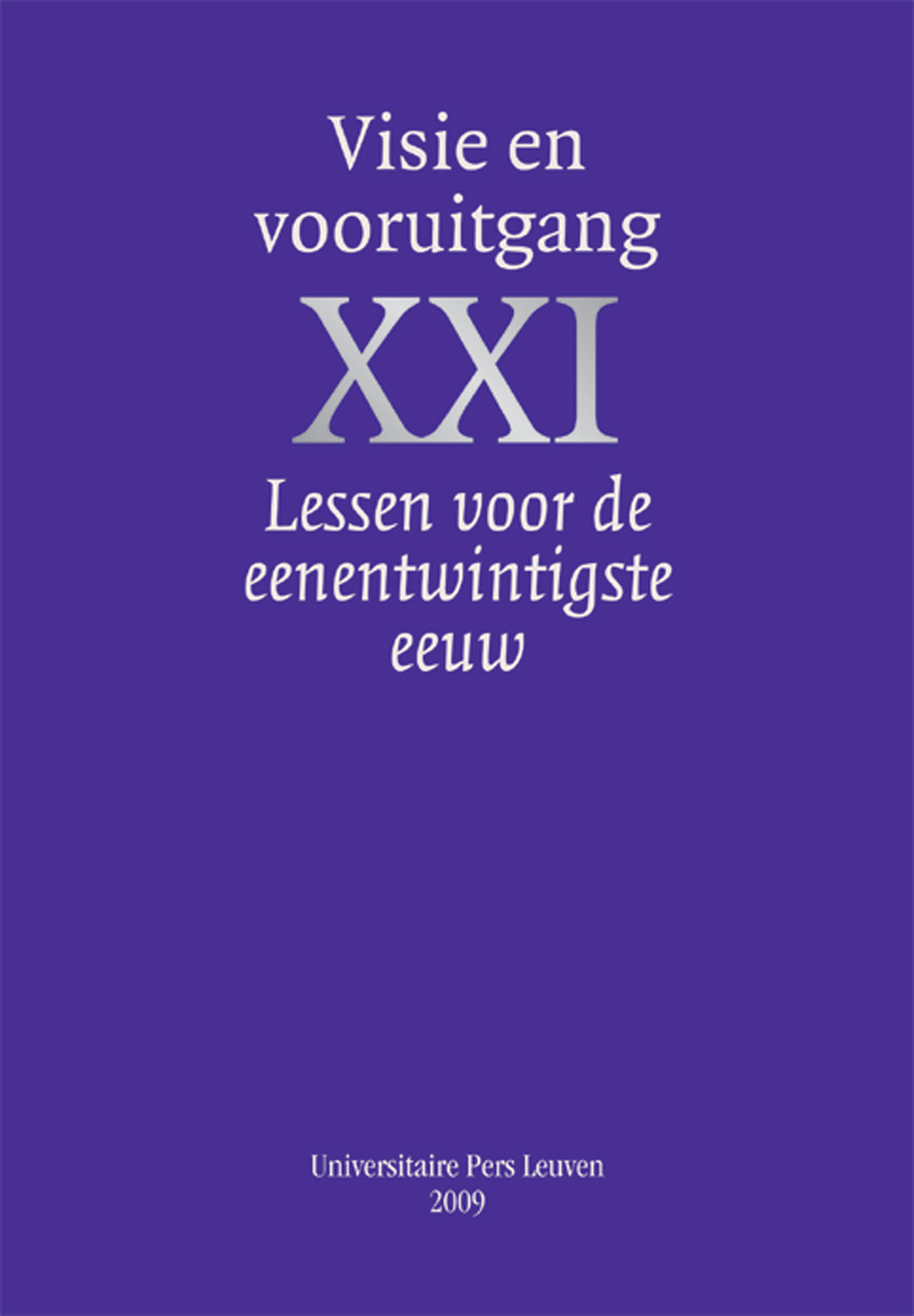 Omslag van Visie en vooruitgang