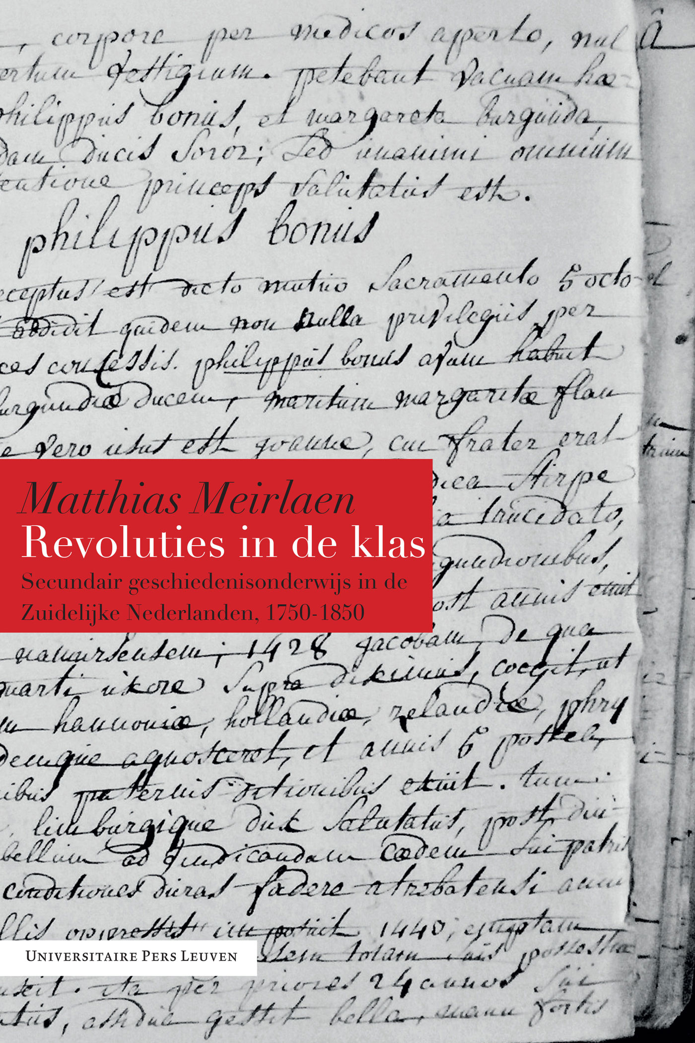 Omslag van Revoluties in de klas