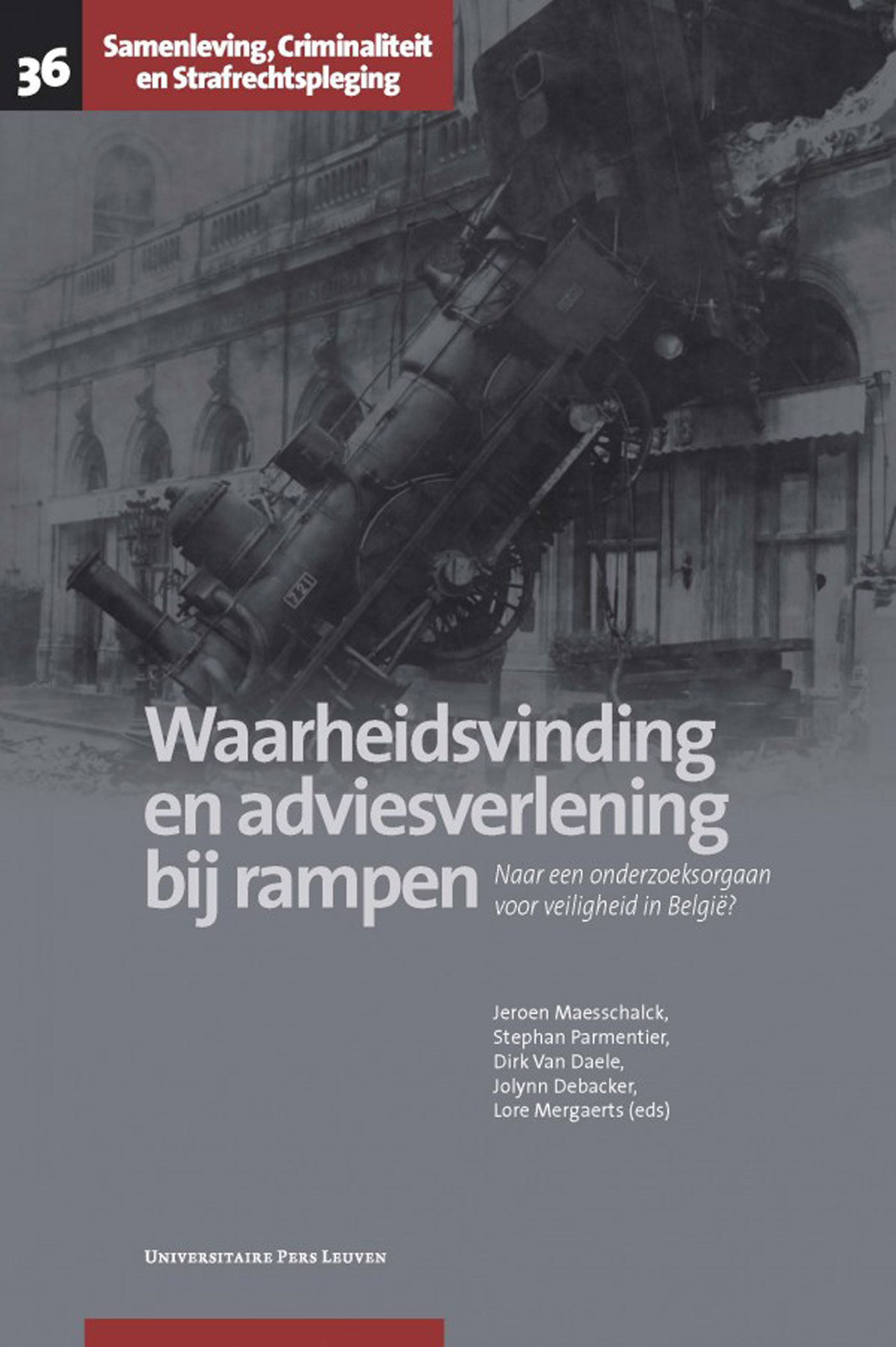 Omslag van Waarheidsvinding en adviesverlening bij rampen