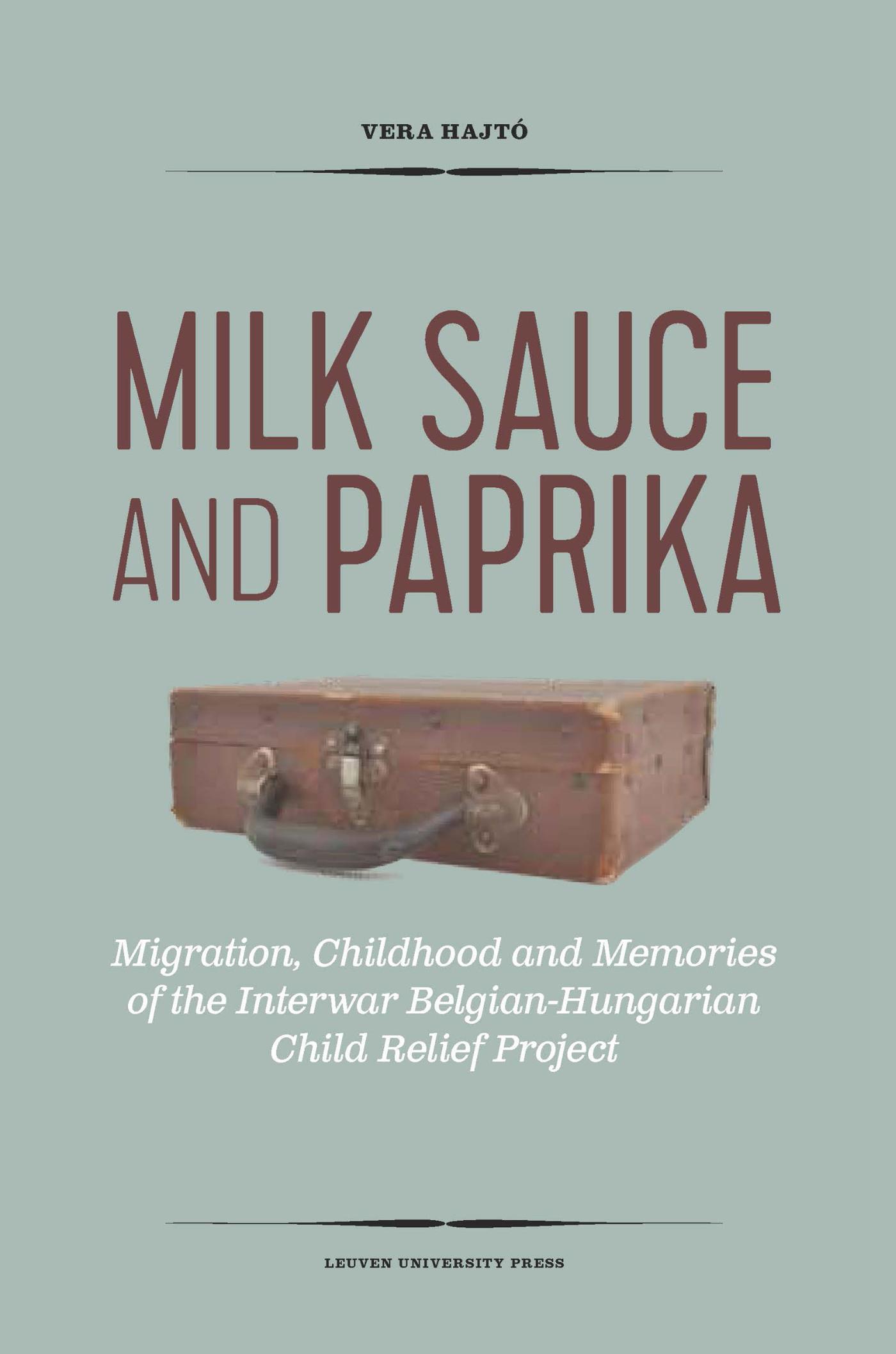 Omslag van Milk sauce and paprika