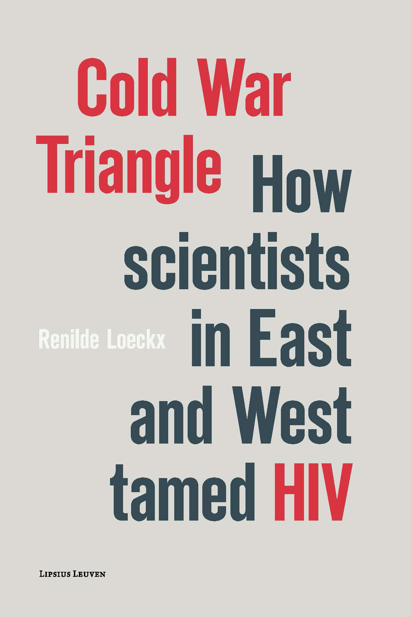Omslag van Cold War Triangle