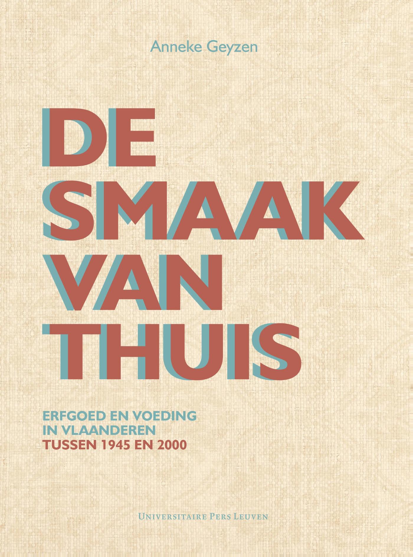 Omslag van De smaak van thuis