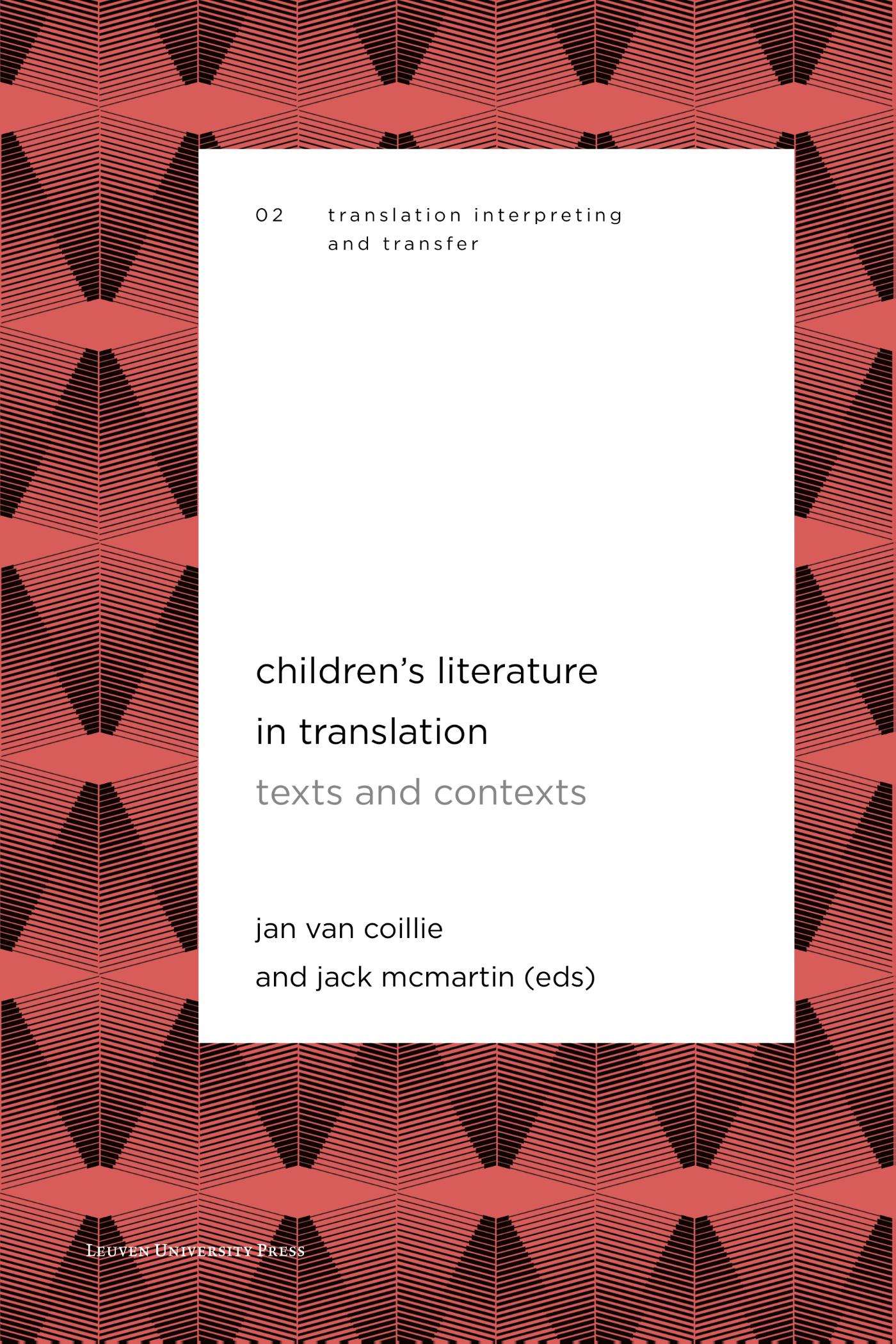 Omslag van Children’s Literature in Translation