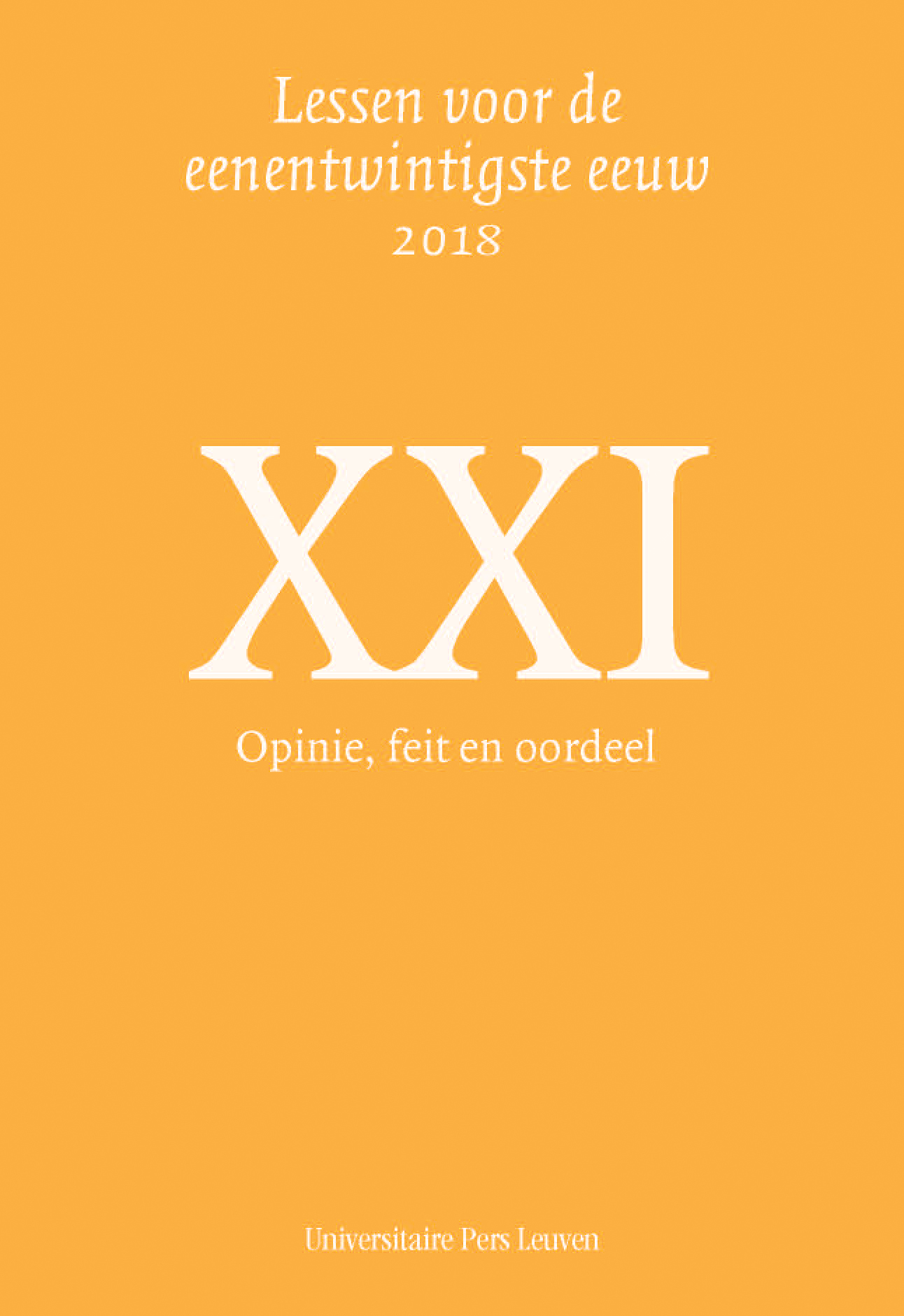 Omslag van Opinie, feit en oordeel