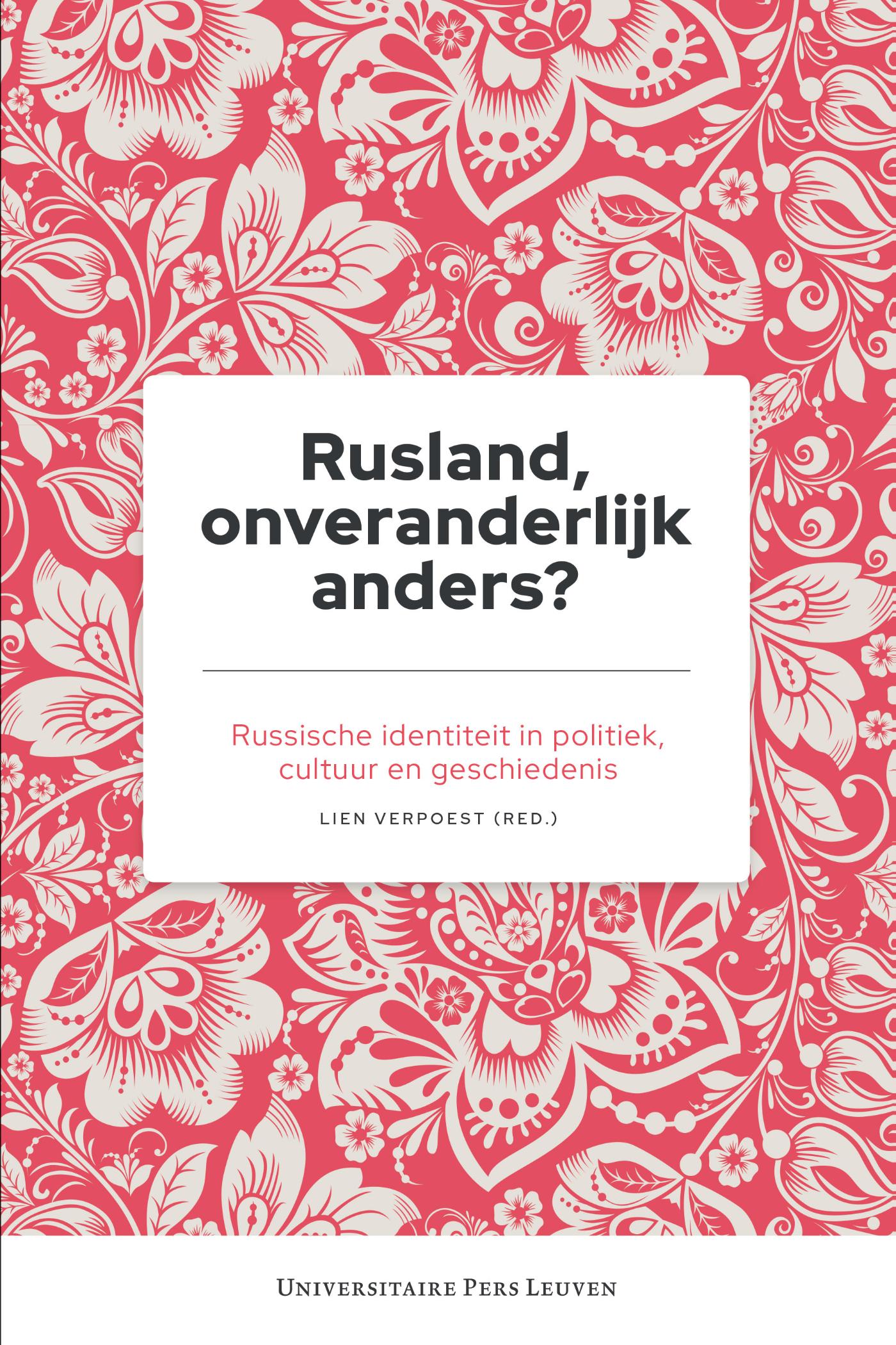 Omslag van Rusland, onveranderlijk anders?