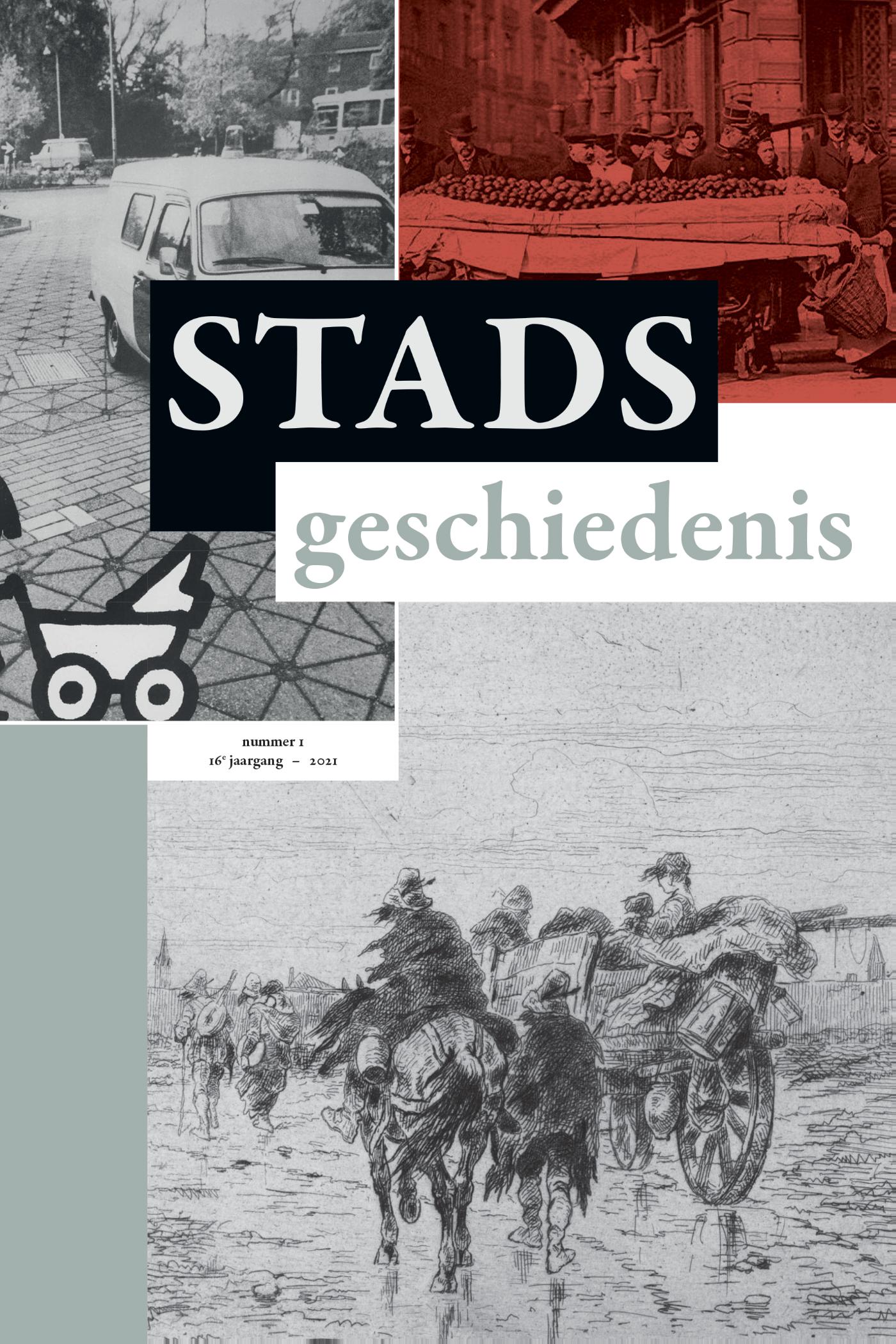 Omslag van Stadsgeschiedenis - 2021 - 1