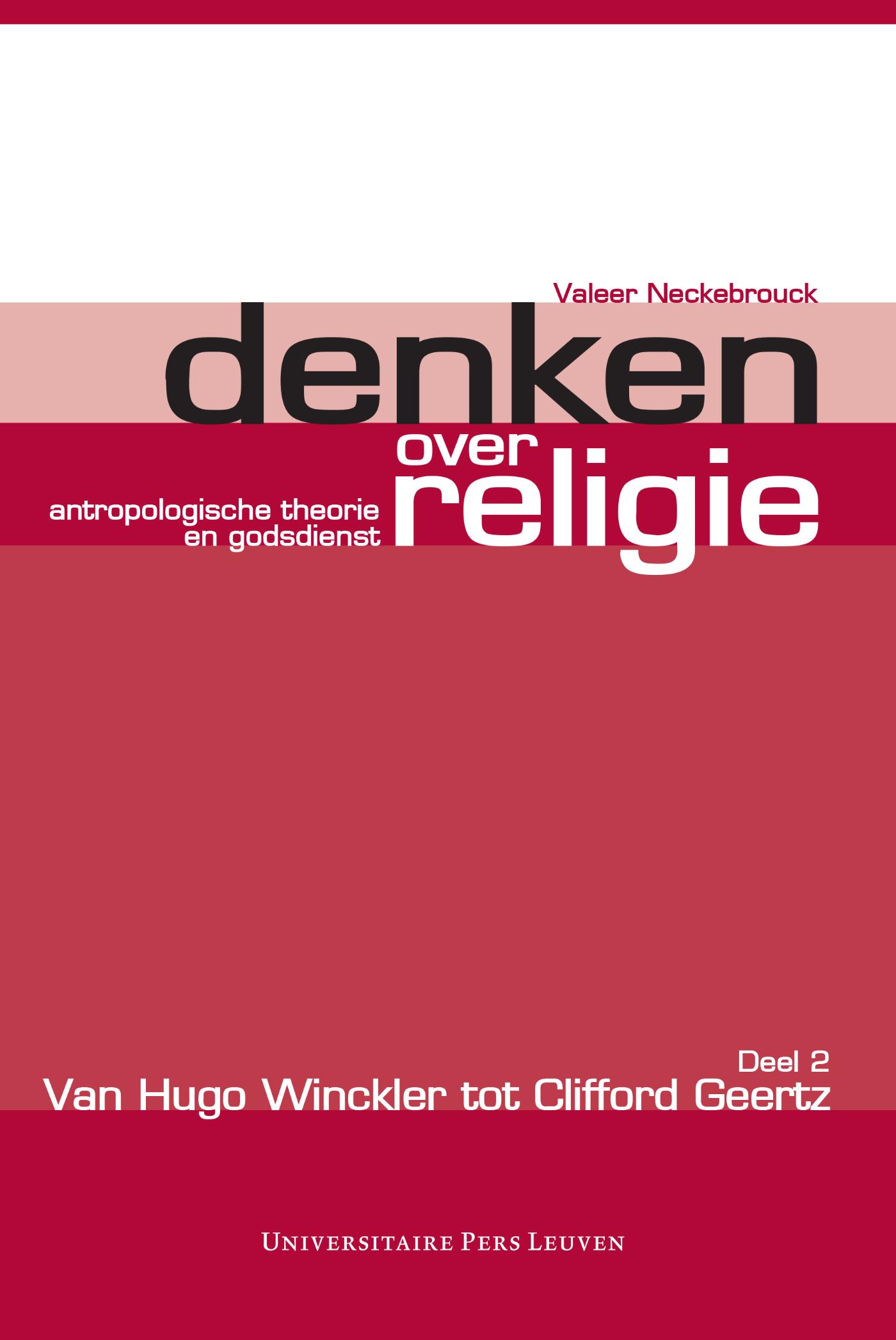 Omslag van Denken over religie