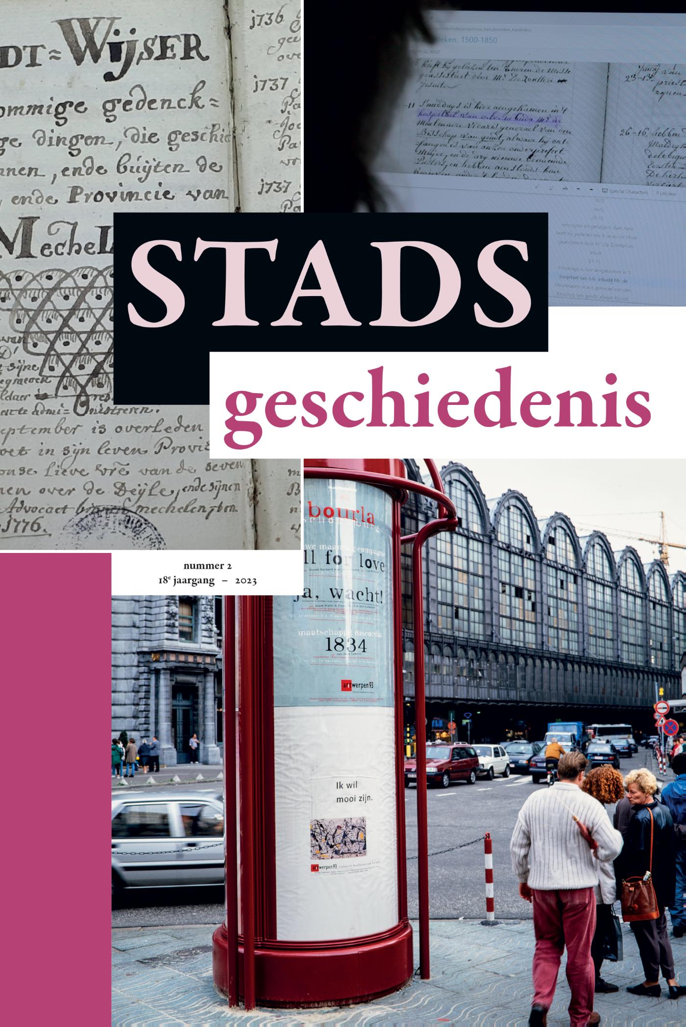 Omslag van Stadsgeschiedenis 18 (2023) 2