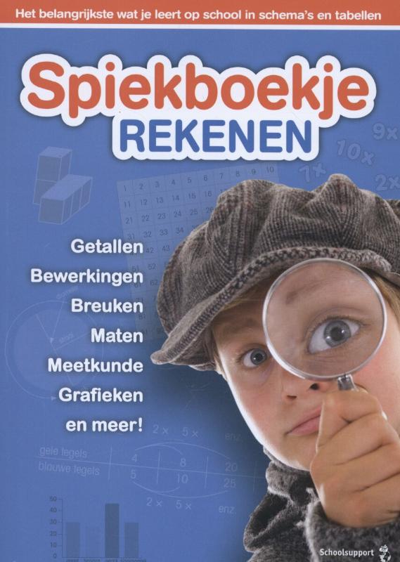 Omslag van Spiekboekje rekenen