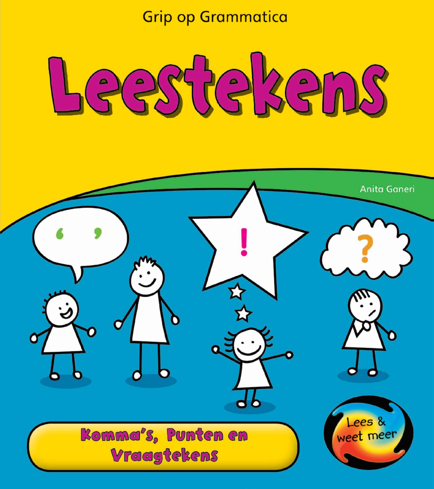 Omslag van Leestekens