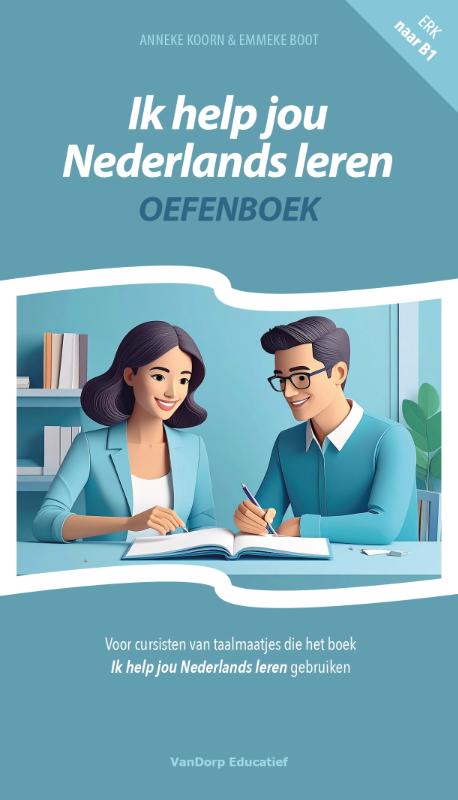 Omslag van Ik help jou Nederlands leren oefenboek