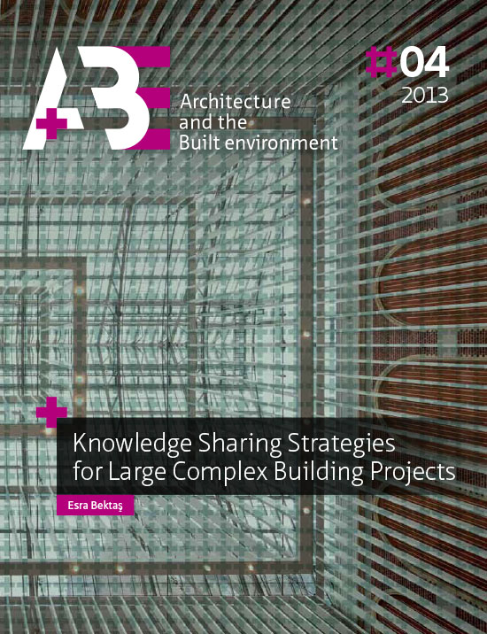 Omslag van Knowledge sharing strategies for large complex building projects