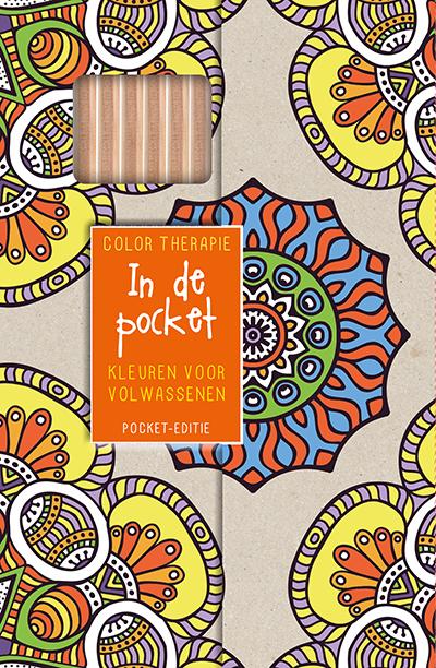 Omslag van in de pocket kleuren voor volwassenen