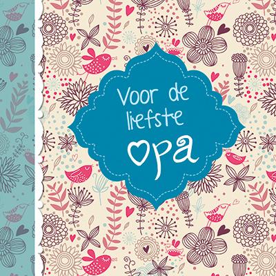 Omslag van Voor de liefste opa