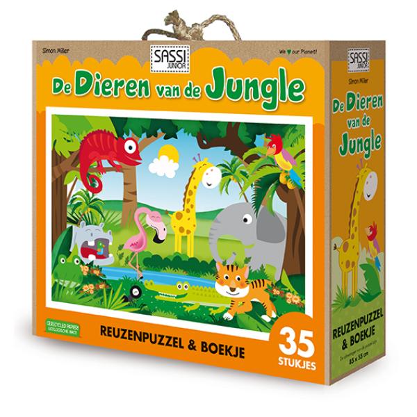 Omslag van De dieren van de jungle
