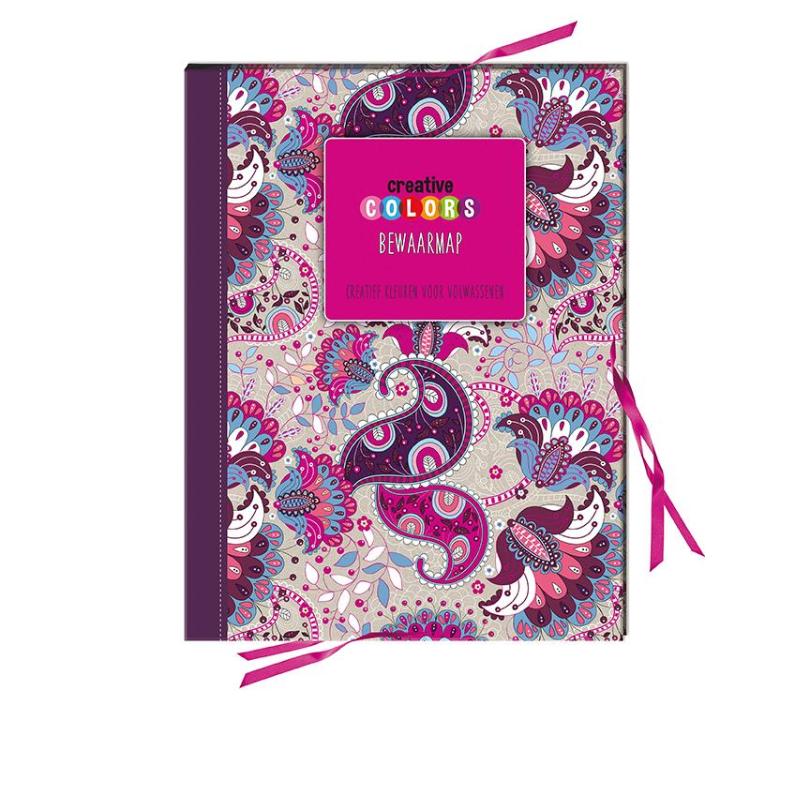 Omslag van Creative colors bewaarmap roze