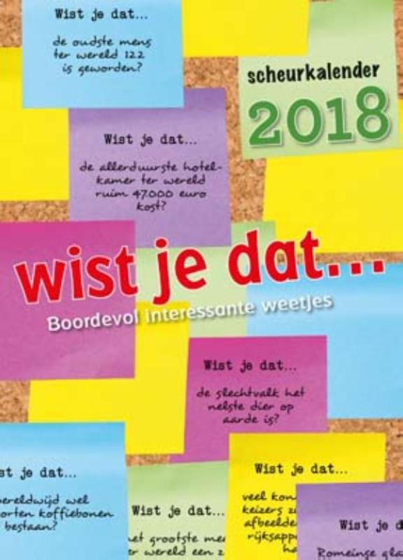 Omslag van 2018