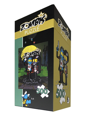 Omslag van Zombis puzzel