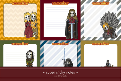 Omslag van Medieval sticky notes
