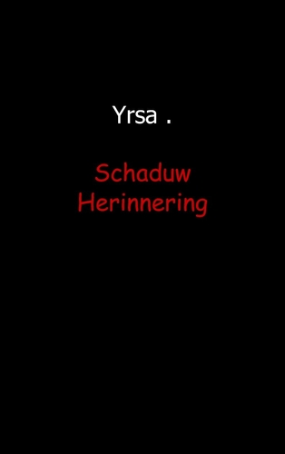 Omslag van Schaduw herinnering