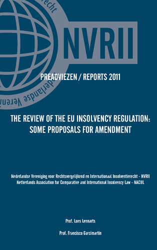 Omslag van Preadviezen / Reports 2011