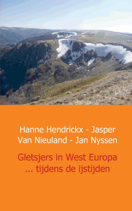 Omslag van Gletsjers in West Europa ... tijdens de ijstijden