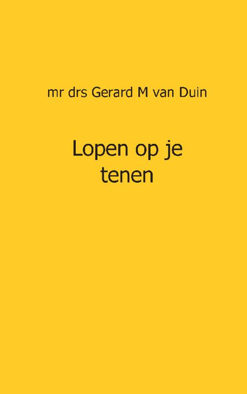 Omslag van Lopen op je tenen