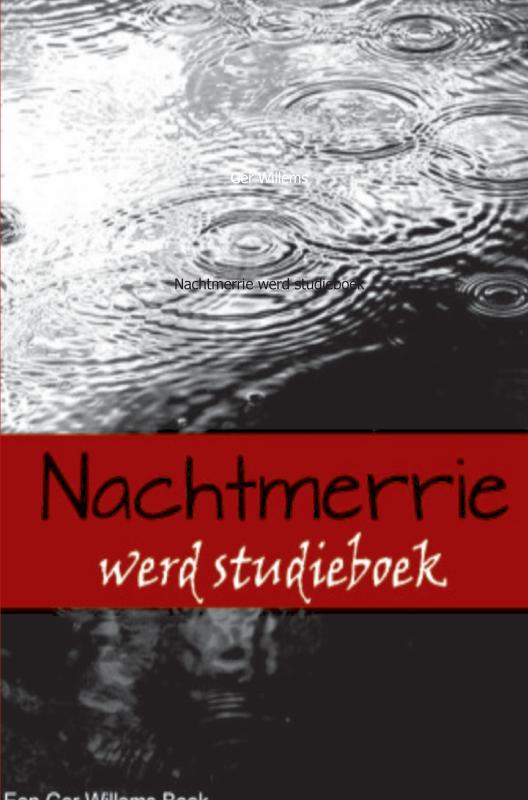 Omslag van Nachtmerrie werd studieboek