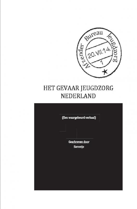 Omslag van Het gevaar jeugdzorg Nederland