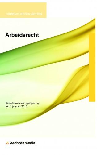 Omslag van Arbeidsrecht