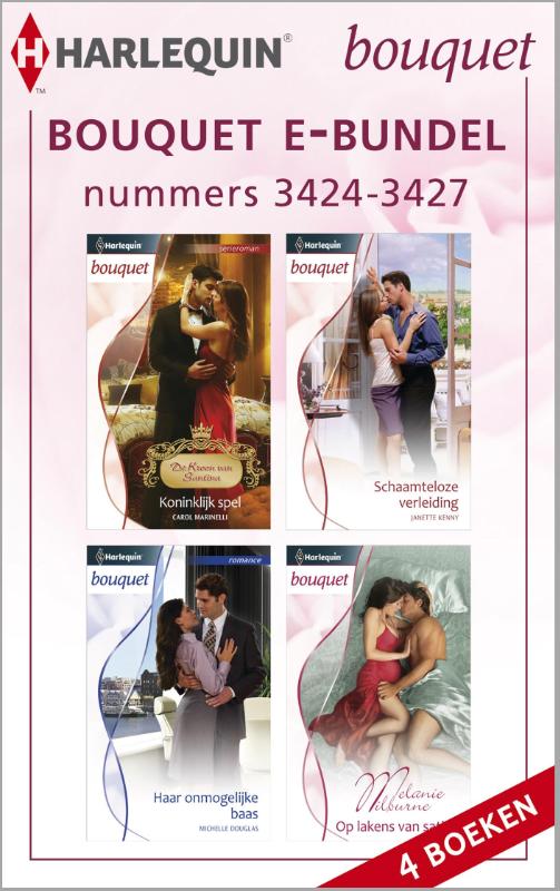 Omslag van Bouquet e-bundel nummers 3424-3427 (4-in-1)