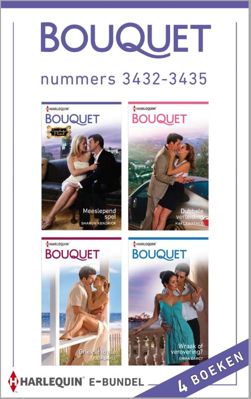Omslag van Bouquet e-bundel nummers 3432-3435 (4-in-1)