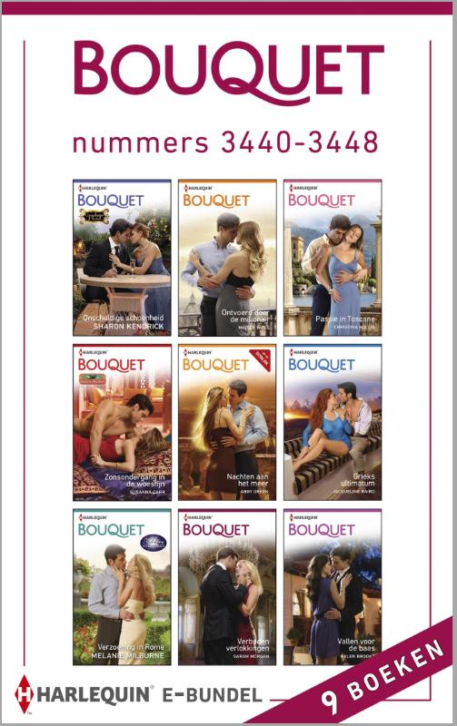 Omslag van Bouquet e-bundel nummers 3440-3448 (9-in-1)