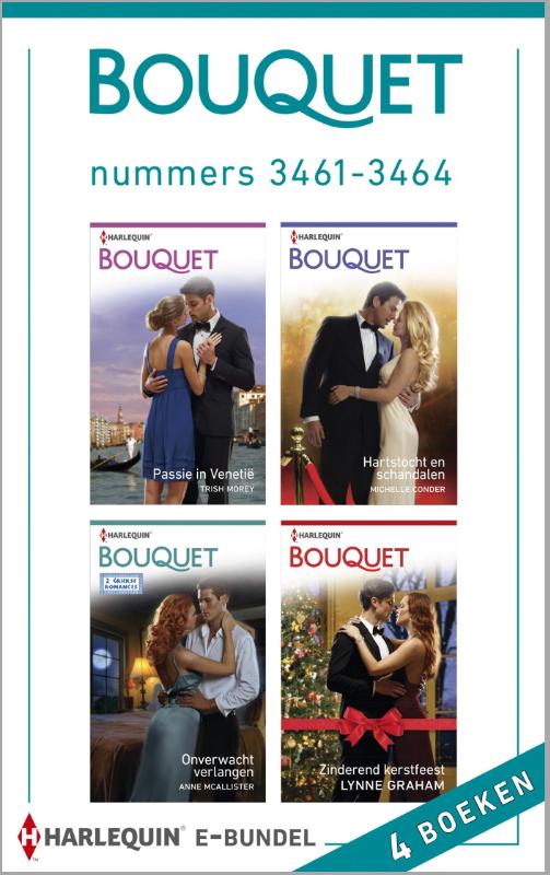 Omslag van Bouquet e-bundel nummers 3461-3464 (4-in-1)
