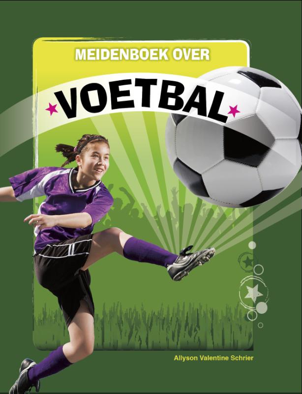 Omslag van Meidenboek over voetbal