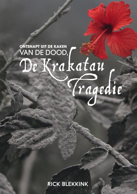 Omslag van Ontsnapt uit de kaken van de dood, de krakatau tragedie