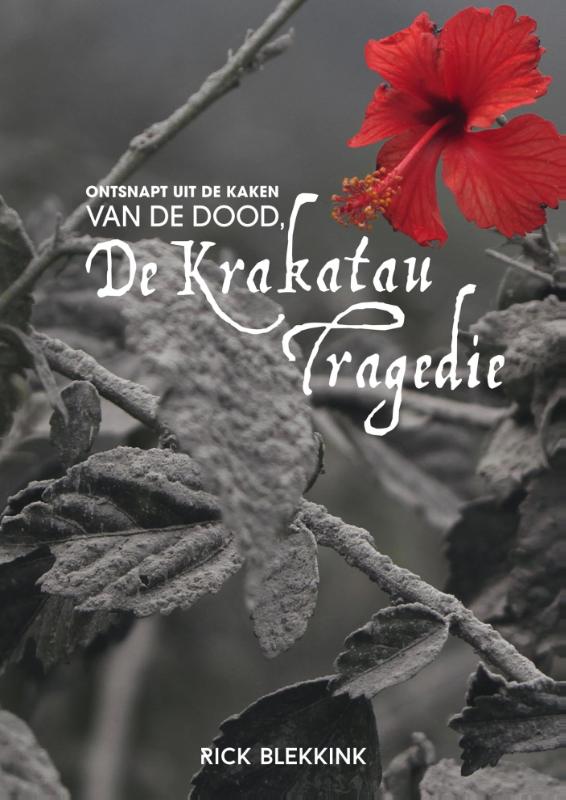 Omslag van Ontsnapt uit de kaken van de dood, de krakatau tragedie
