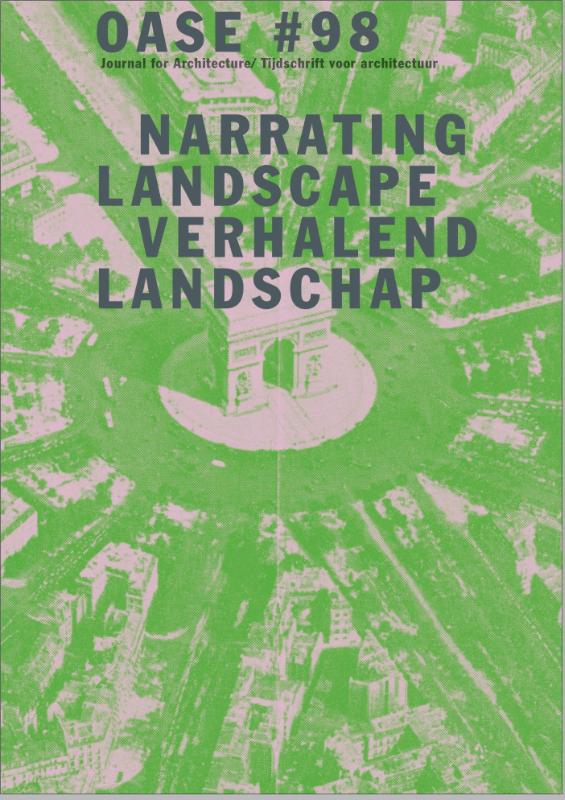 Omslag van Narrating urban landscapes verhalend stedelijk landschap