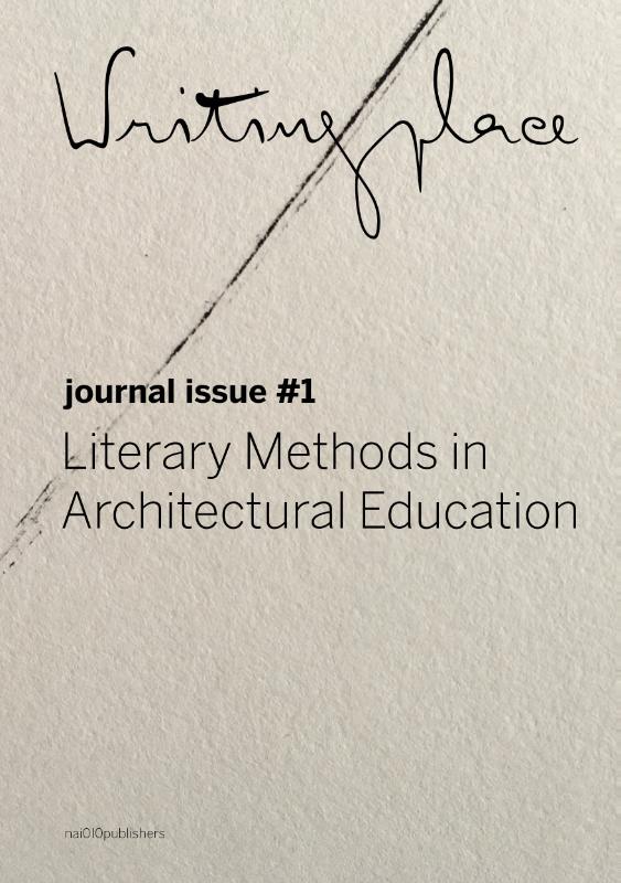 Omslag van Writingplace Journal for Architecture and Literature 1