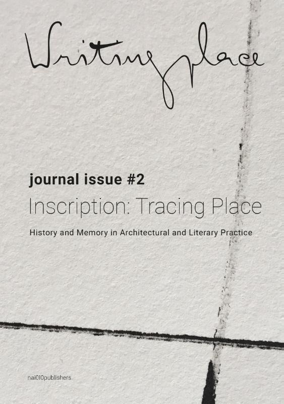 Omslag van Writingplace journal for Architecture and Literature 2